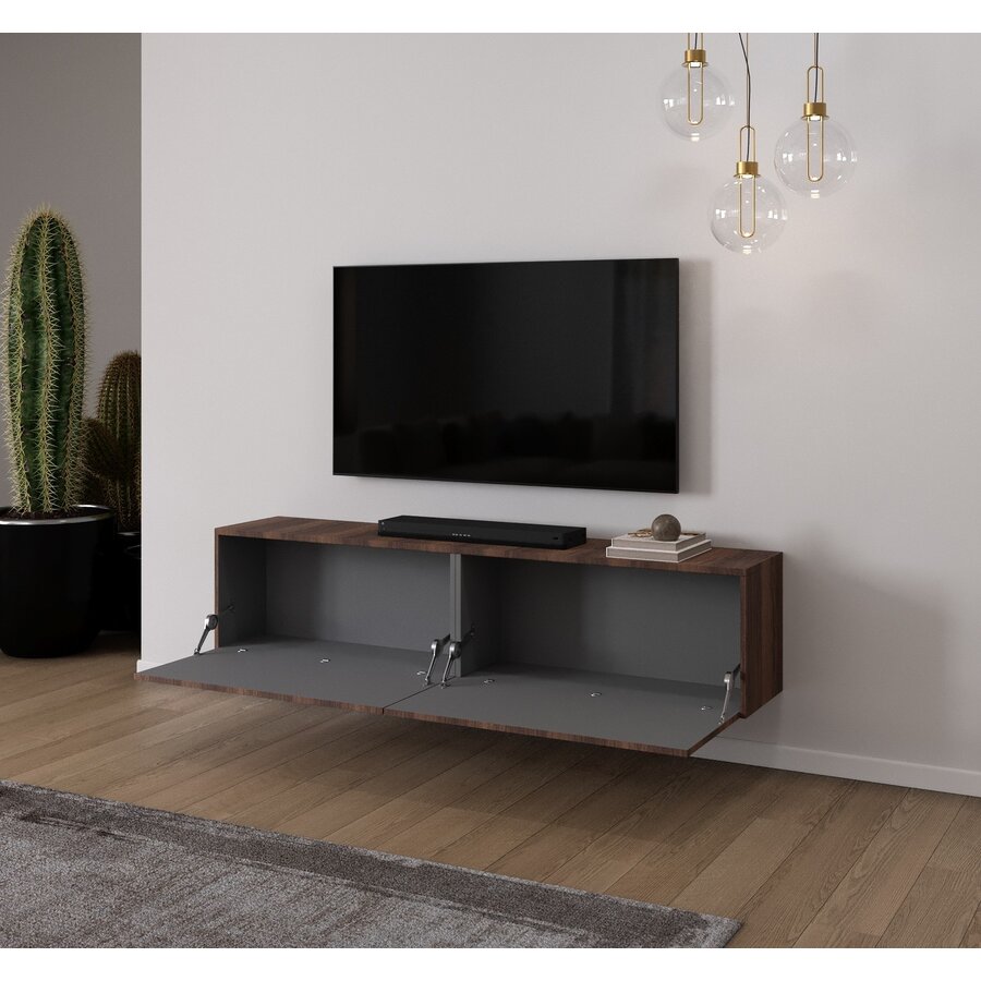 Levana Walnoot TV Wandmeubel 183 cm Levana Walnoot TV Wandmeubel 183 cm