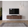 Levana Walnoot TV Wandmeubel 183 cm Levana Walnoot TV Wandmeubel 183 cm