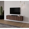 Levana Walnoot TV Wandmeubel 183 cm Levana Walnoot TV Wandmeubel 183 cm