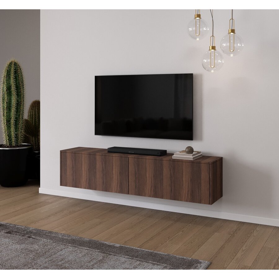 Levana Walnoot TV Wandmeubel 183 cm Levana Walnoot TV Wandmeubel 183 cm