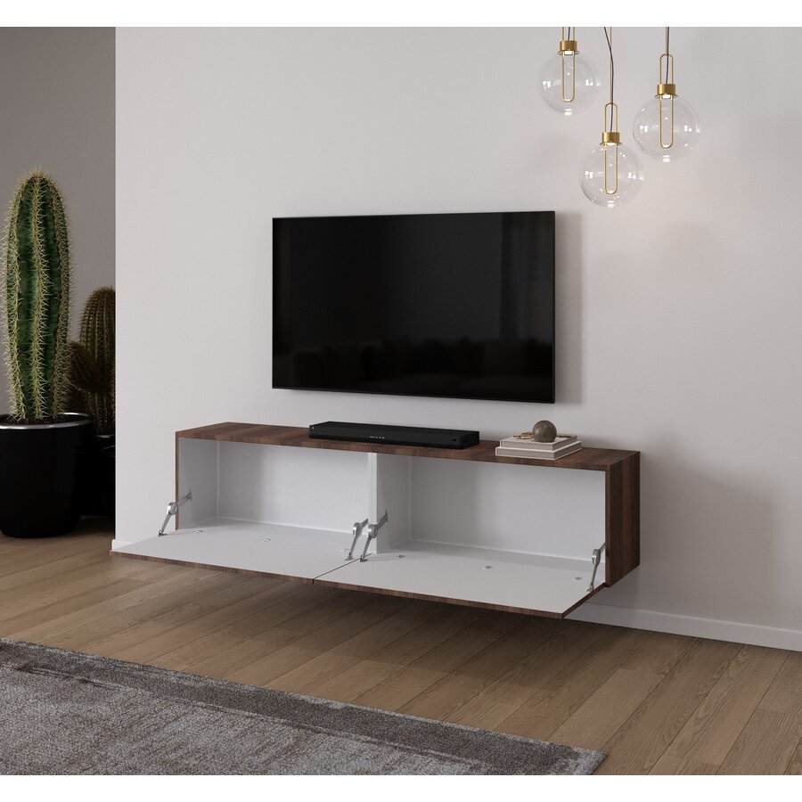 Levana Walnoot TV Wandmeubel 183 cm Levana Walnoot TV Wandmeubel 183 cm