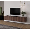 Levana Walnoot TV Wandmeubel 243 cm