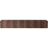 Levana Walnoot TV Wandmeubel 273 cm Levana Walnoot TV Wandmeubel 273 cm