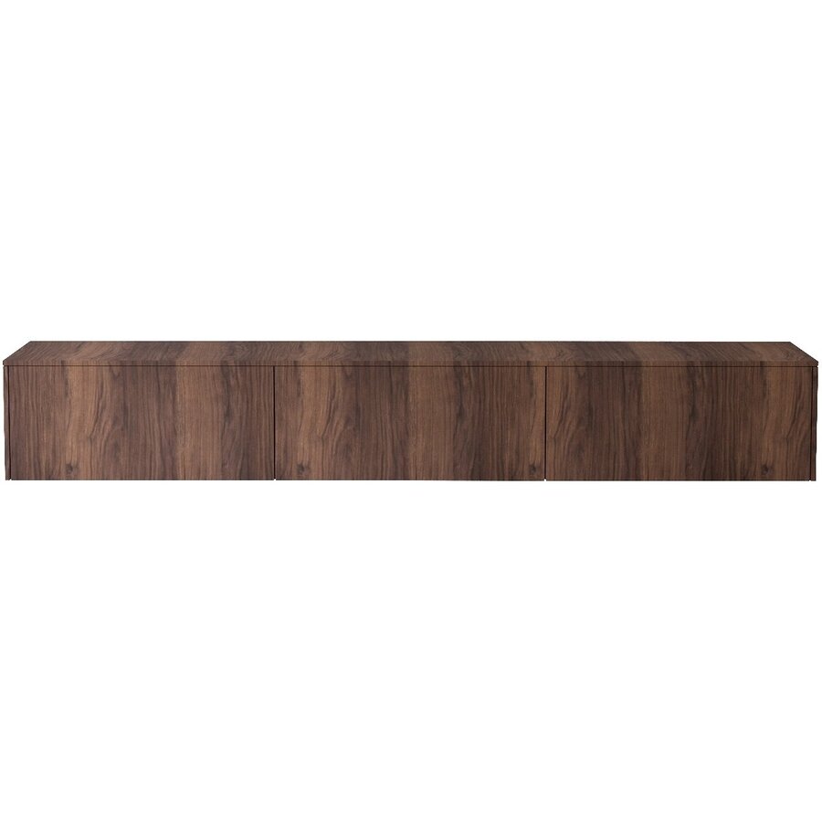 Levana Walnoot TV Wandmeubel 273 cm Levana Walnoot TV Wandmeubel 273 cm