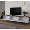 Levana Walnoot TV Wandmeubel 303 cm Levana Walnoot TV Wandmeubel 303 cm