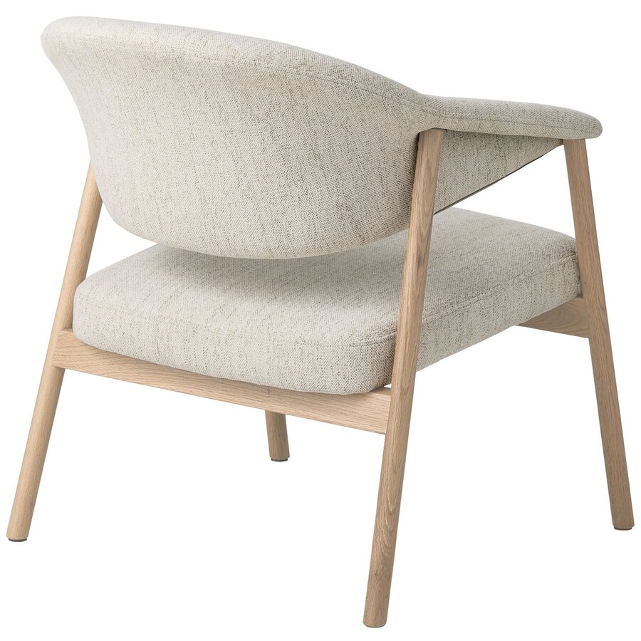 Elk Loungestoel Blank Eiken / Zand Elk Loungestoel Blank Eiken / Zand