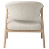 Elk Loungestoel Blank Eiken / Zand Elk Loungestoel Blank Eiken / Zand