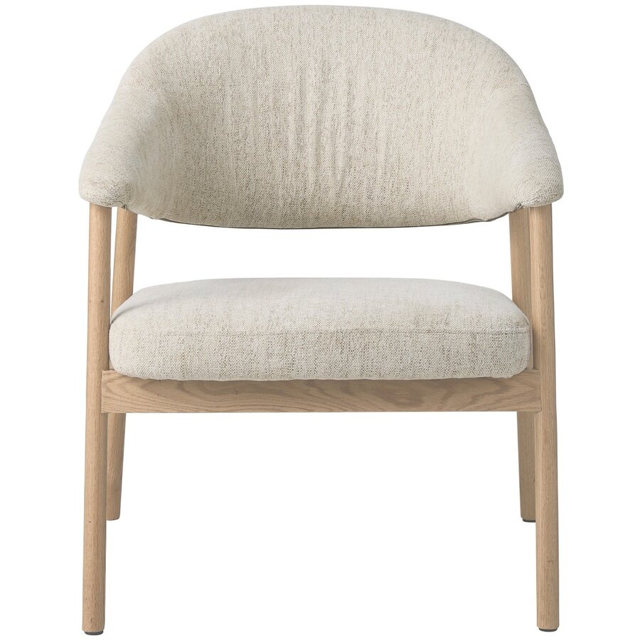 Elk Loungestoel Blank Eiken / Zand Elk Loungestoel Blank Eiken / Zand