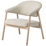 Hygge Interiors Elk Loungestoel Blank Eiken / Zand Hygge Interiors Elk Loungestoel Blank Eiken / Zand