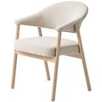Hygge Interiors Elk Eetkamerstoel Blank Eiken / Zand Hygge Interiors Elk Eetkamerstoel Blank Eiken / Zand