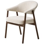 Hygge Interiors Elk Eetkamerstoel Gerookt Eiken / Zand Hygge Interiors Elk Eetkamerstoel Gerookt Eiken / Zand
