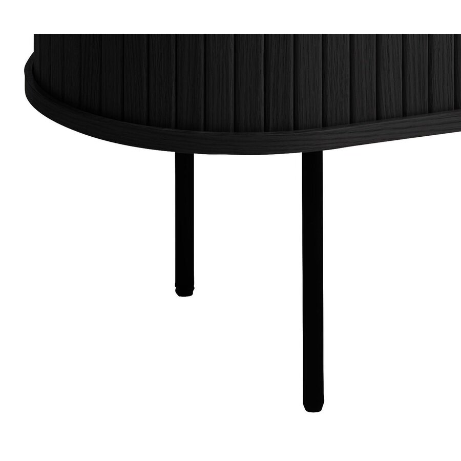 Nola Barkast Zwart Eiken W100 cm Nola Barkast Zwart Eiken W100 cm