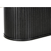 Nola 180 cm Ovale Eettafel Zwart Eiken Nola 180 cm Ovale Eettafel Zwart Eiken
