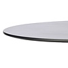 Nola 180 cm Ovale Eettafel Zwart Eiken Nola 180 cm Ovale Eettafel Zwart Eiken