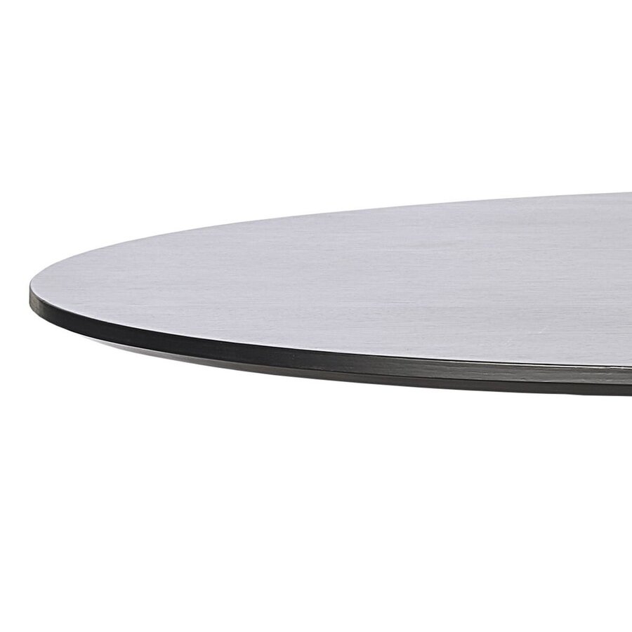 Nola 180 cm Ovale Eettafel Zwart Eiken Nola 180 cm Ovale Eettafel Zwart Eiken