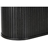 Nola Uitschuifbare Eettafel Zwart Eiken 180-230 cm Nola Uitschuifbare Eettafel Zwart Eiken 180-230 cm