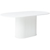 Nola 180 cm Ovale Eettafel Wit Eiken Nola 180 cm Ovale Eettafel Wit Eiken