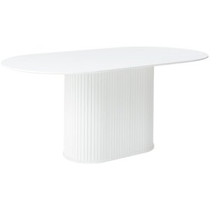 Hygge Interiors Nola 180 cm Ovale Eettafel Wit Eiken