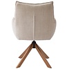 Marilla Draaistoel Linen / Eiken Marilla Draaistoel Linen / Eiken