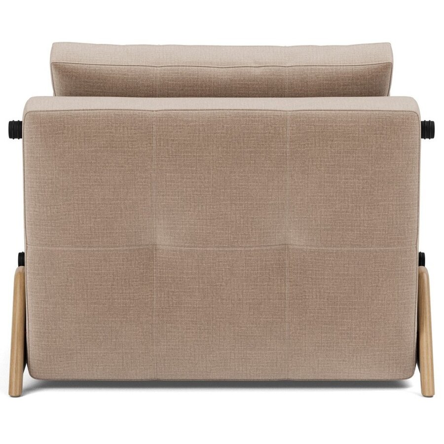 Cubed Slaapstoel Mocha / Eiken Cubed Slaapstoel Mocha / Eiken
