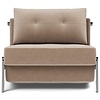 Cubed Slaapstoel Mocha / Chrome Cubed Slaapstoel Mocha / Chrome