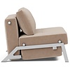 Cubed Slaapstoel Mocha / Chrome Cubed Slaapstoel Mocha / Chrome