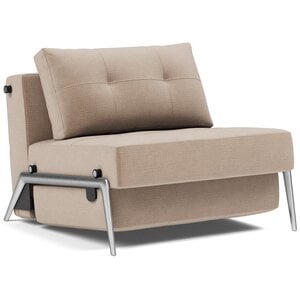 Innovation Living Cubed Slaapstoel Mocha / Aluminium
