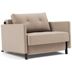 Innovation Living Cubed Slaapstoel met Armleuning Mocha Innovation Living Cubed Slaapstoel met Armleuning Mocha