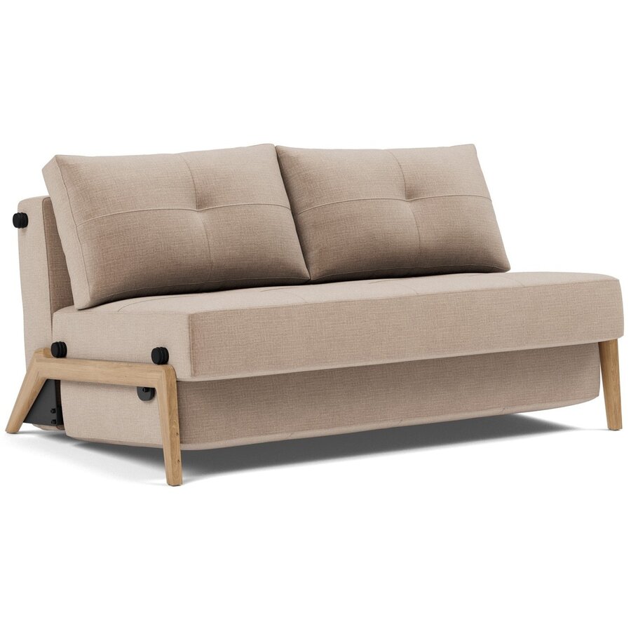 Cubed Wood 140 cm Slaapbank Mocha Cubed Wood 140 cm Slaapbank Mocha