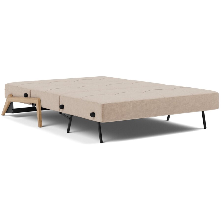 Cubed Wood 140 cm Slaapbank Mocha Cubed Wood 140 cm Slaapbank Mocha