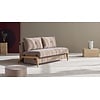 Cubed Wood 140 cm Slaapbank Mocha Cubed Wood 140 cm Slaapbank Mocha