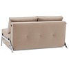 Cubed Chrome 140 cm Slaapbank Mocha Cubed Chrome 140 cm Slaapbank Mocha