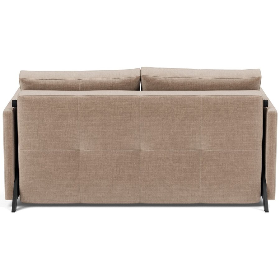 Cubed met Armleuning 140 cm Slaapbank Mocha Cubed met Armleuning 140 cm Slaapbank Mocha