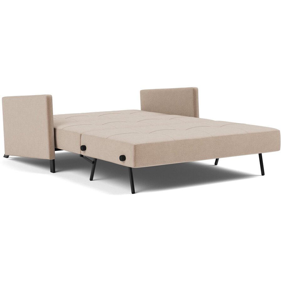 Cubed met Armleuning 140 cm Slaapbank Mocha Cubed met Armleuning 140 cm Slaapbank Mocha