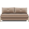 Cubed Wood 160 cm Slaapbank Mocha