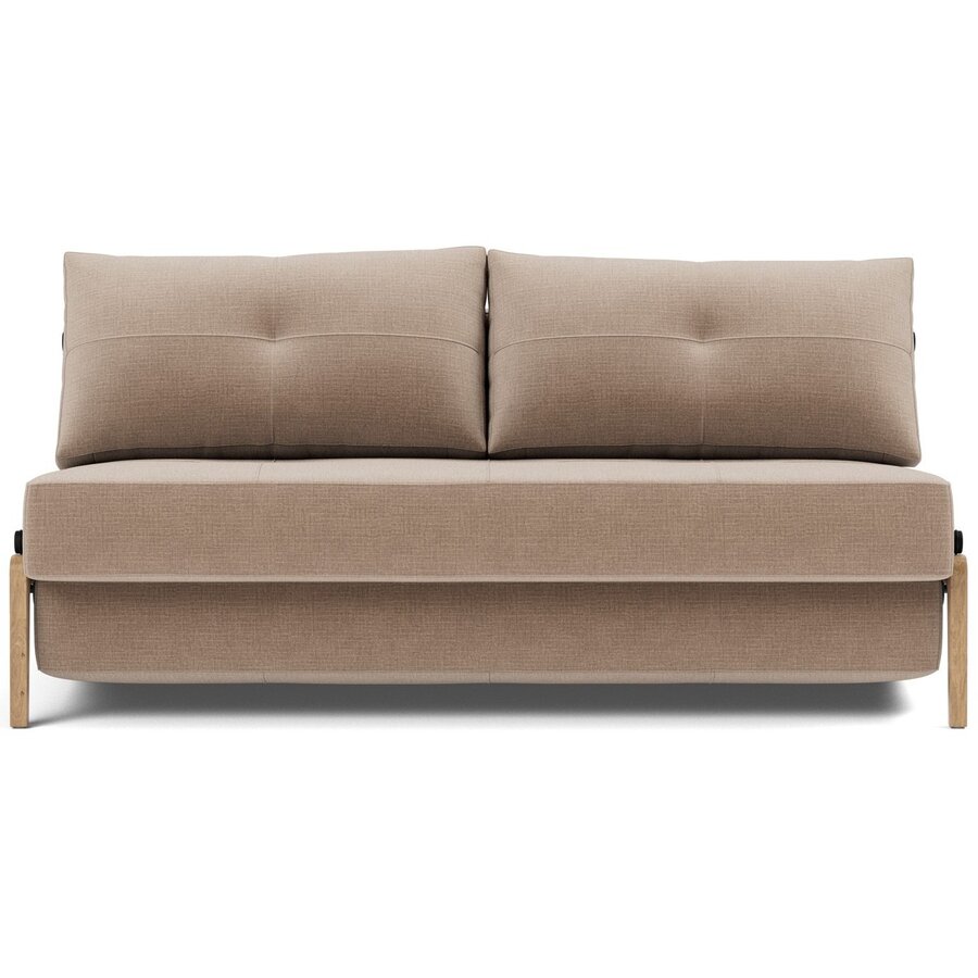 Cubed Wood 160 cm Slaapbank Mocha