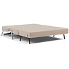 Cubed Chrome 160 cm Slaapbank Mocha Cubed Chrome 160 cm Slaapbank Mocha