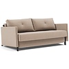 Cubed met Armleuning 160 cm Slaapbank Mocha Cubed met Armleuning 160 cm Slaapbank Mocha