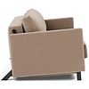 Cubed met Armleuning 160 cm Slaapbank Mocha Cubed met Armleuning 160 cm Slaapbank Mocha