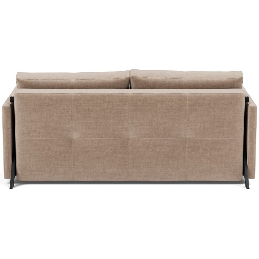 Cubed met Armleuning 160 cm Slaapbank Mocha Cubed met Armleuning 160 cm Slaapbank Mocha