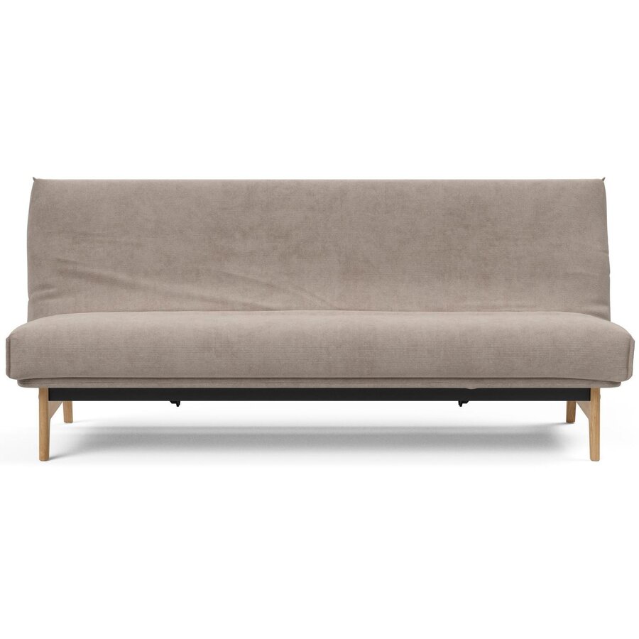Aslak Beige Cordufine Slaapbank 120 cm Aslak Beige Cordufine Slaapbank 120 cm