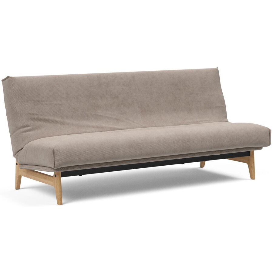 Aslak Beige Cordufine Slaapbank 120 cm Aslak Beige Cordufine Slaapbank 120 cm