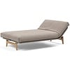 Aslak Beige Cordufine Slaapbank 120 cm Aslak Beige Cordufine Slaapbank 120 cm
