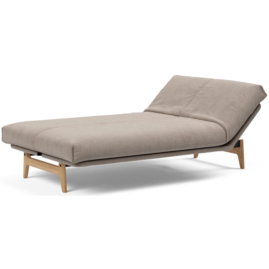 Aslak Beige Cordufine Slaapbank 120 cm Aslak Beige Cordufine Slaapbank 120 cm