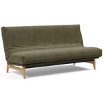 Innovation Living Aslak Dennengroen Cordufine Slaapbank 140 cm Innovation Living Aslak Dennengroen Cordufine Slaapbank 140 cm