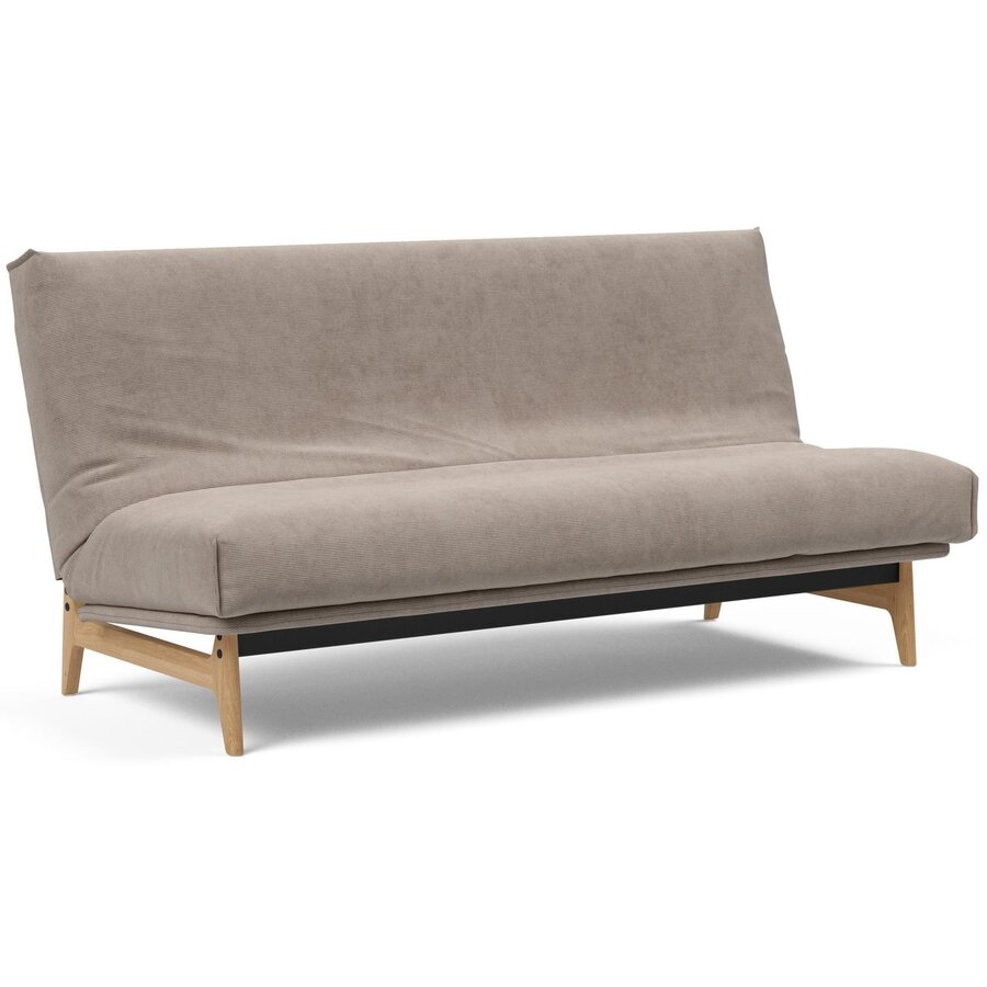 Aslak Beige Cordufine Slaapbank 140 cm