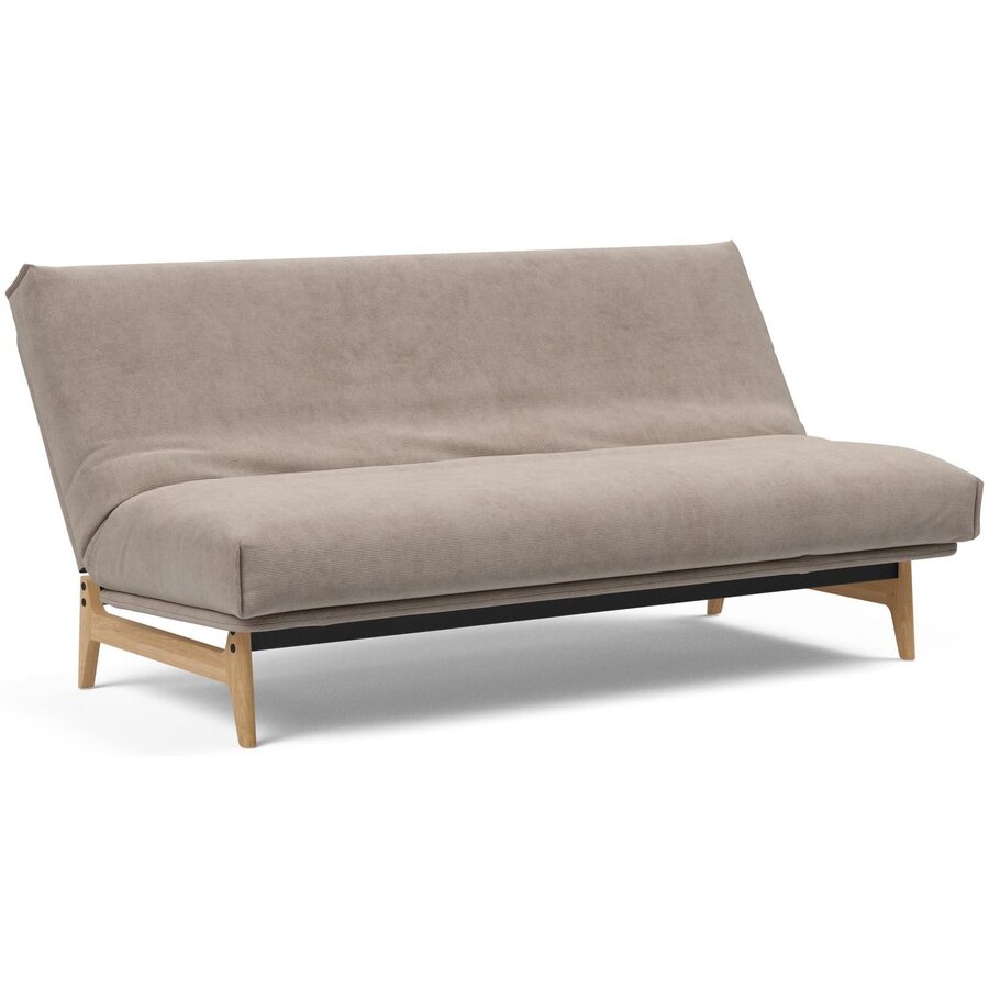 Aslak Beige Cordufine Slaapbank 140 cm
