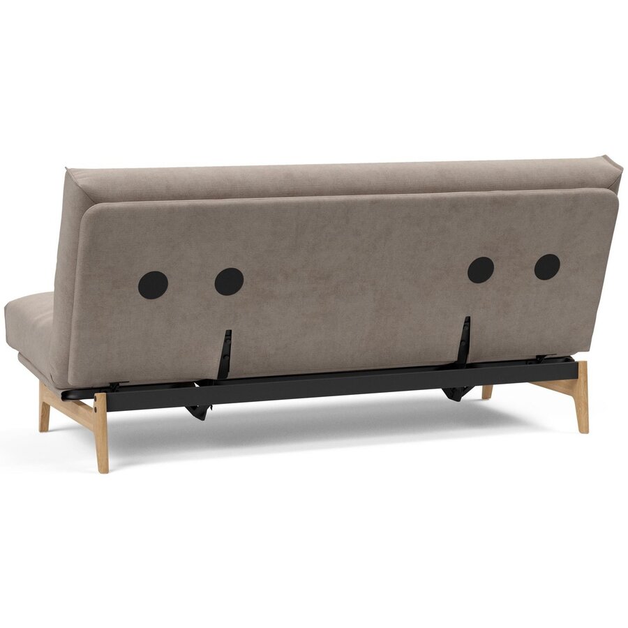 Aslak Beige Cordufine Slaapbank 140 cm