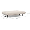 Fraction Beige Cordufine Slaapbank 140 cm Fraction Beige Cordufine Slaapbank 140 cm