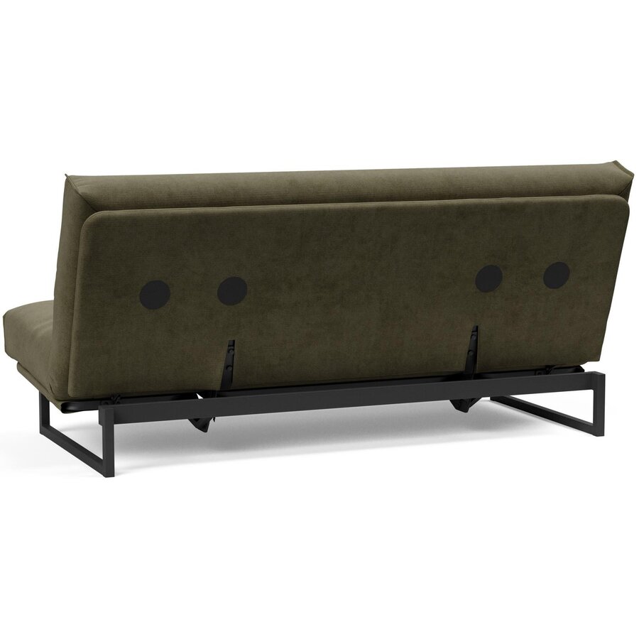Fraction Dennengroen Cordufine Slaapbank 140 cm Fraction Dennengroen Cordufine Slaapbank 140 cm
